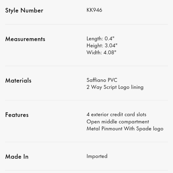 Kate Spade-Madison Festival Floral Slim Card Holder (Cream-Multi) - Picture 6 of 11